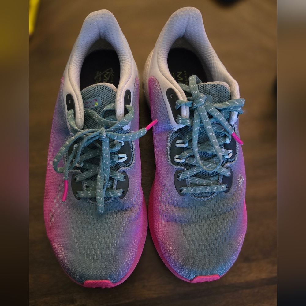 Under Armour Pink and Blue Athletic Shoes